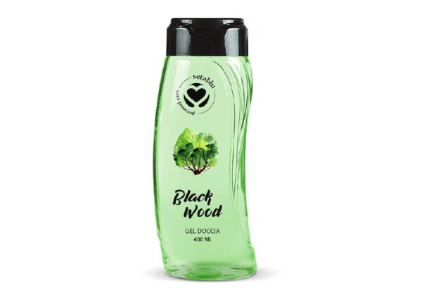 SETABLU SHOWER GEL 400ML BLACK WOOD
