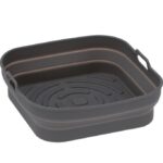 CESTELLO QUADRATO PIEGHEVOLE SILICONE 20X20X8 ART.111324