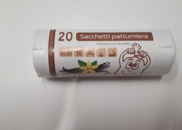 SACCHI SPAZZ. X 20 PZ 50X60 VANIGLIA