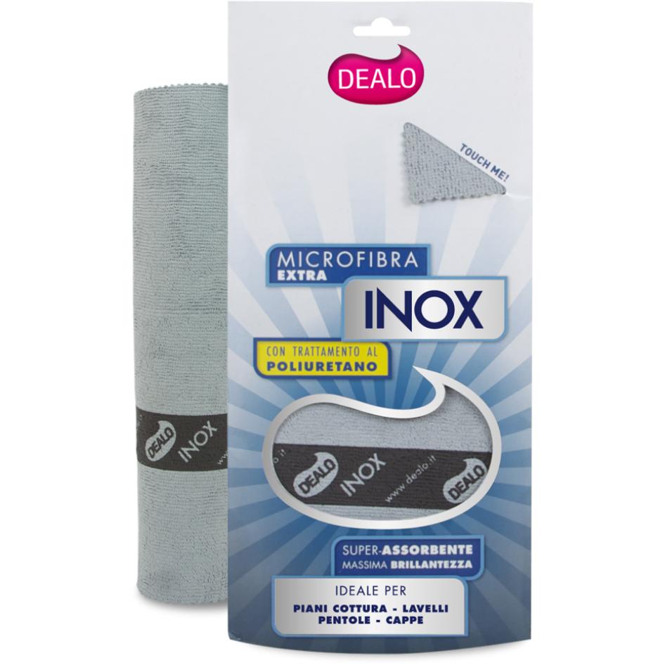 DEALO PANNO INOX MICROFIBRA PU ART.01010 DEALO PANNO INOX MICROFIBRA PU ART.01010
