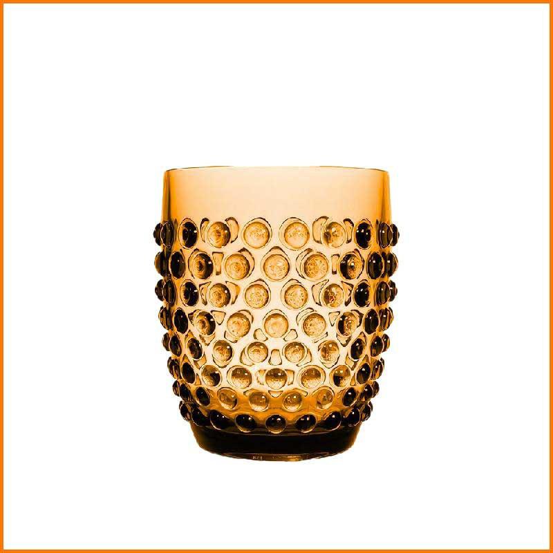 BICCHIERE BUBBLES ORANGE 8,5X10,5 M ART.80139 BICCHIERE BUBBLES ORANGE 8,5X10,5 M ART.80139