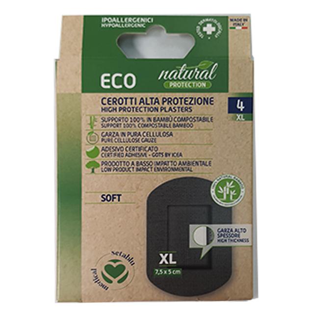 SETABLU CEROTTI NATURAL CARBONE E BAMBU NERI XL 4PZ SETABLU CEROTTI NATURAL CARBONE E BAMBU NERI XL 4PZ