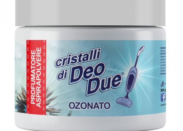 DEO DUE CRISTALLI 500GR OZONATO PROF.PER ASPIRAPOLVERE