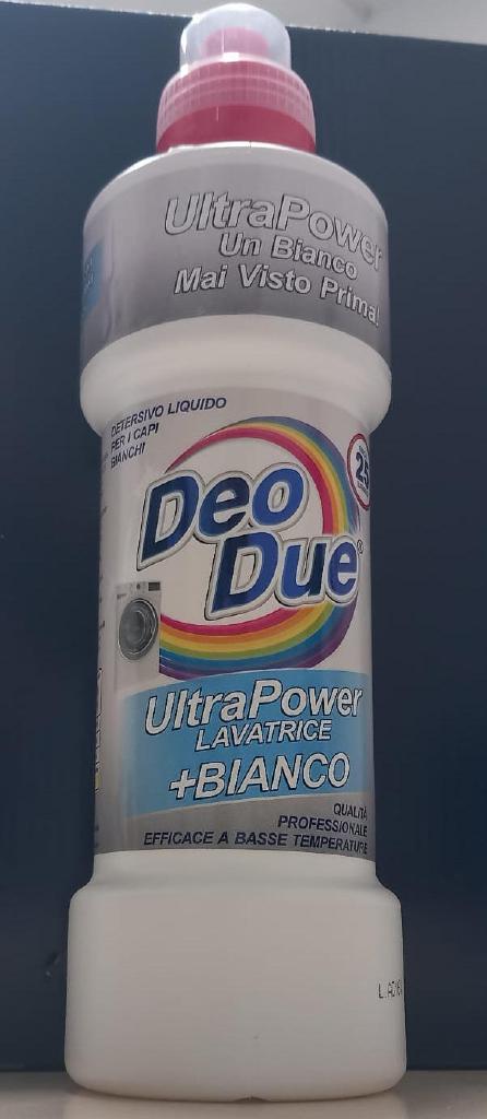 DEO DUE LAVATRICE ULTRAPOWER 1 LT + BIANCO DEO DUE LAVATRICE ULTRAPOWER 1 LT + BIANCO