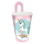 UNICORN BICCHIERE C/CANN UNICORN ART.P91312 $