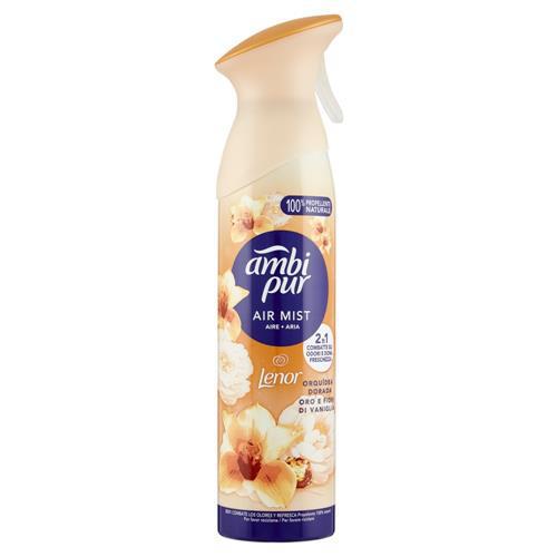 AMBIPUR AIR DEO SPRAY 185ML LENOR ORO E FIORI DI VANIGLIA AMBIPUR AIR DEO SPRAY 185ML LENOR ORO E FIORI DI VANIGLIA