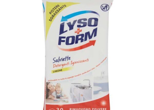 LYSOFORM SALV.DETER.IGI.30PZ LIMON