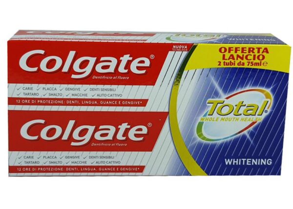COLGATE DENT. 75ML NEW TOTAL BITUBO WHITG