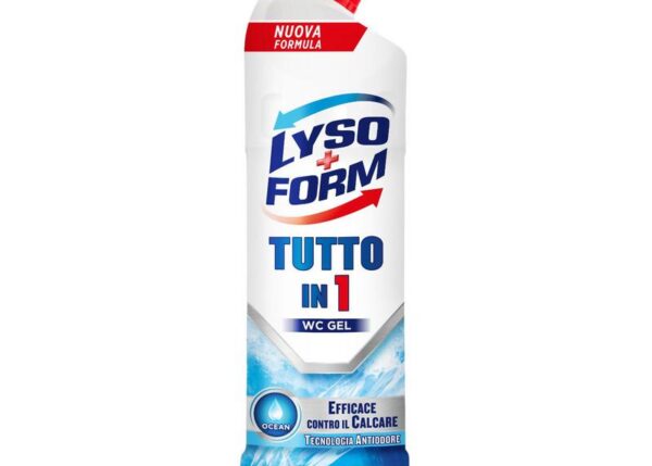 LYSOFORM WC GEL 750 TUTTO IN UNO OCEAN BLU