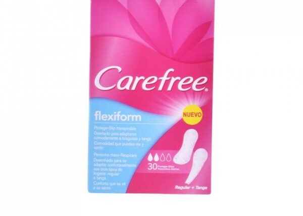 CAREFREE ASS. FLEXI FORM TANGA 30PZ