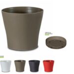 VASO LIEGI 35CM BIANCO CON ROUTE ART.LL03501