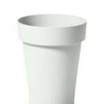 VASO MELROSE ROTONDO ALTO BIANCO 40X50H CM.ART.VR00351