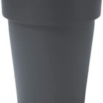 VASO MELROSE ROTONDO ALTO ANTRACITE 40X65H CM.ART.VA00450