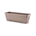 FIORIERA MEDITERAN RETT. 50X19X16,5H TORTORA ART.B530005