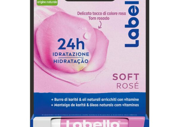 LABELLO 5,5ML SOFT ROSE'