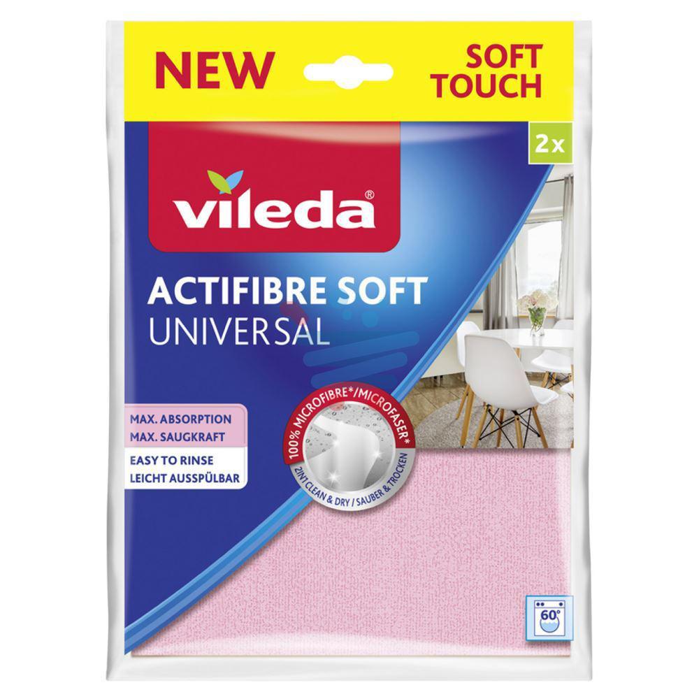 VILEDA PANNO ACTIVFIBRA SOFT UNIVERSAL 2 PZ VILEDA PANNO ACTIVFIBRA SOFT UNIVERSAL 2 PZ