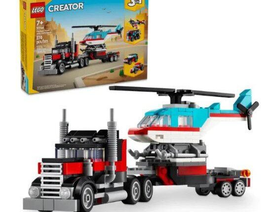 LEGO CREATOR AUTOCARRO ELICOTTERO 31146