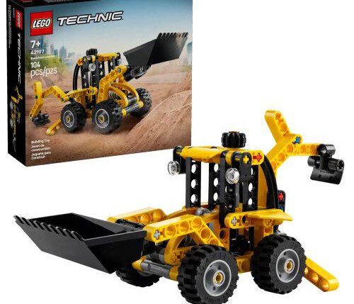 LEGO TECHNIC SCAVATRICE A CUCCHIAIA ROVESCIA 42197