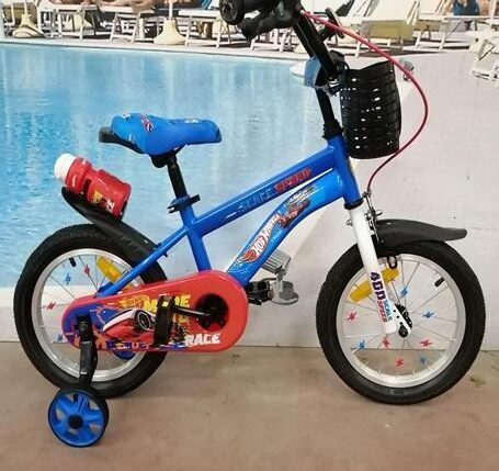 BICI HOT WHEELS 14 POLL. ROSSA $ ART.221409