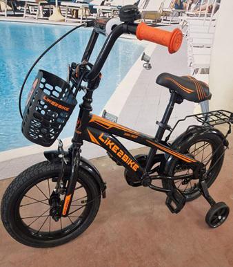 BICI LIKE2BIKE - DARK RIDER 16 POLL. GIALLA $ ART.221629