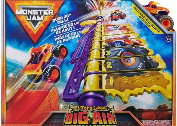 MONSTER JAM PLAYSET PER VEICOLI IN SCALA 1:64
