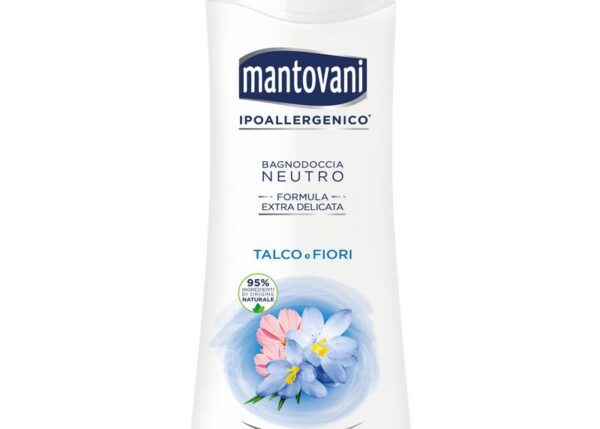 MANTOVANI BAGNOSCHIUMA 400 ML SENSIBILE TALCO