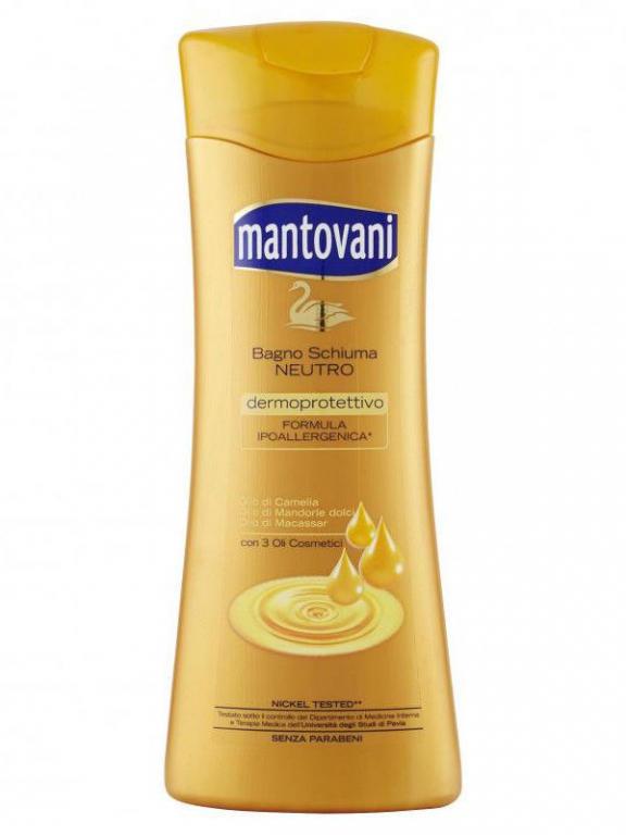 MANTOVANI BAGNOSCHIUMA 400ML LATTE MANDORLA MANTOVANI BAGNOSCHIUMA 400ML LATTE MANDORLA