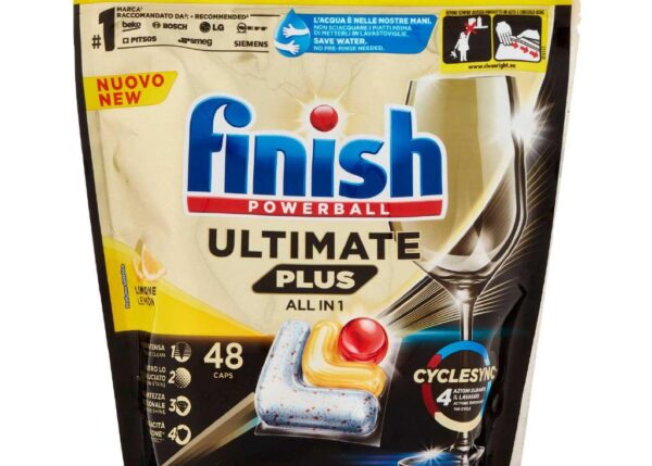 FINISH POWERBALL ULTIMATE PLUS ALL 1 48TABS LIMONE