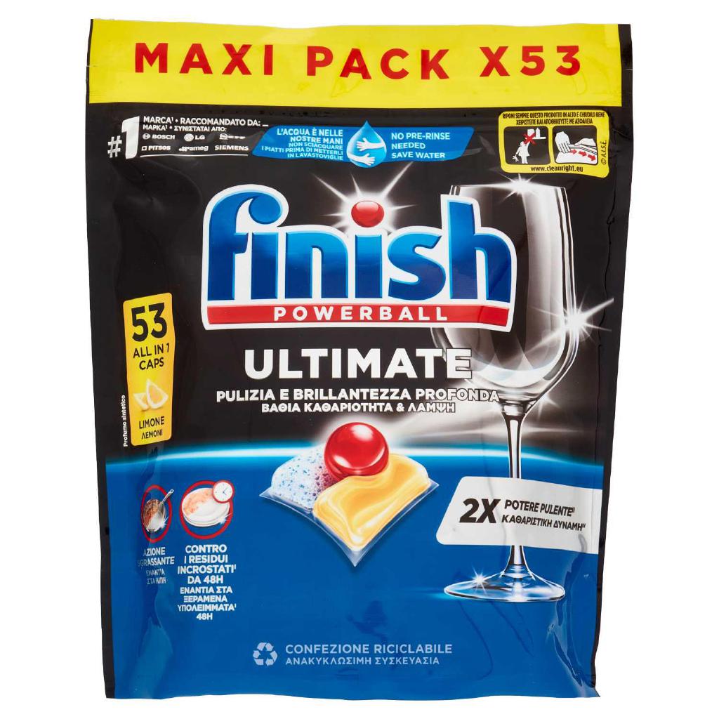 FINISH POWERBALL ULTIMATE ALL 1 53TABS LIMONE FINISH POWERBALL ULTIMATE ALL 1 53TABS LIMONE