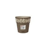 VASO GAIA D30CM TORTORA/VANILLA
