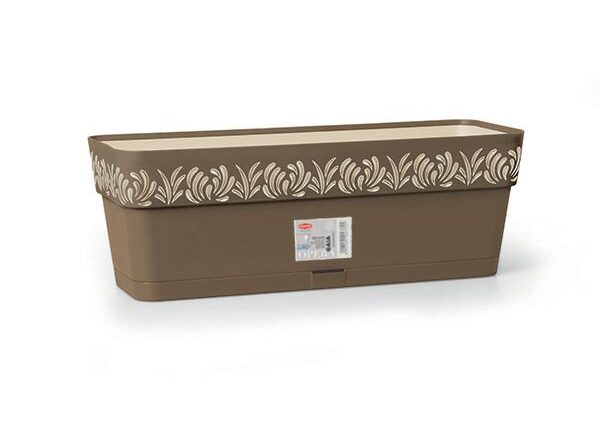 FIORIERA GAIA 30CM TORTORA/VANILLA