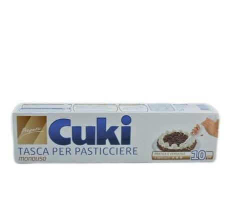 CUKI SACCA PASTIC.10PZ + 3BECC.