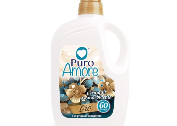 PURO AMORE AMMORB. 60LAV. ORO 3LT