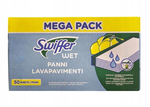 SWIFFER PANNI WET RIC. 2X25 LIMONE