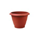 VASO CAMPANA 35 CM MARRONE