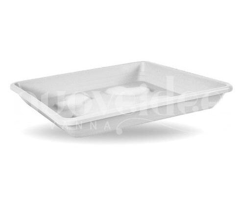 SOTTOVASO QUADRATO BIANCO 25 CM $