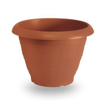 VASO CAMPANA 60CM MARRONE