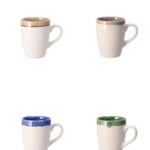 TAZZA MUG CER BRAD ASS4COL 320ML ART.86335
