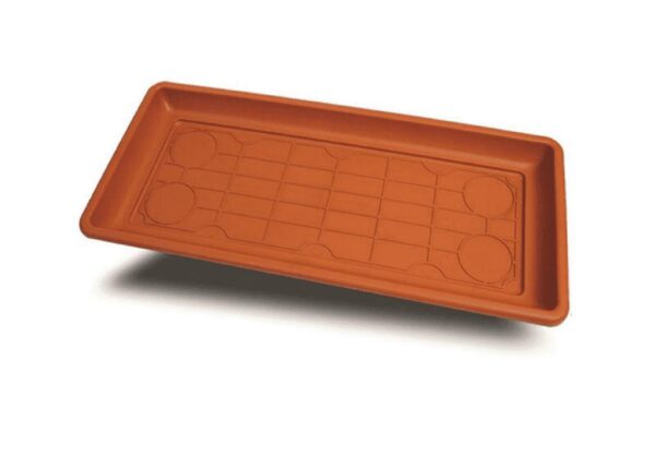 SOTTOFIORIERA VULCANO 100CM COLORE TERRACOTTA $