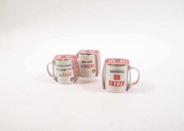 TAZZA MUG IN PORCELLANA "CHE TAZZA VUOI" 340ML 12X8.3XH.9.5CM ASS. ART.81517 -