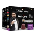 LOLLO CAFFE' CAPS LINEA AMORE ASSOLUTO COMP.NESPRESSO ORIGINAL 30PZ