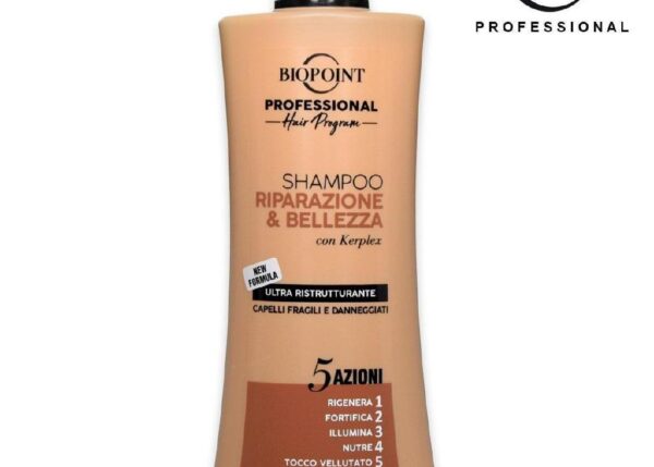 BIO POINT SHAMPOO 400ML RIPARAZIONE E BELLEZZA