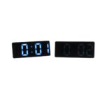 OROLOGIO SVEGLIA MULTIFUNZIONI LUCI LED A BATTERIA E USB 15.5X6X2.5CM COL. ASS.ART.30173 -