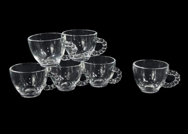 TAZZINE CAFFE CROWN TRASPARENTI SET 6 (ML 110) ART.52394 -