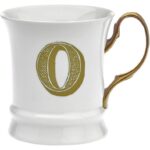 TAZZINA MOKA GOLD LETTERA O