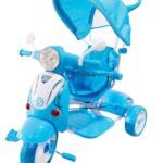 TRICICLO SCOOTER BLU