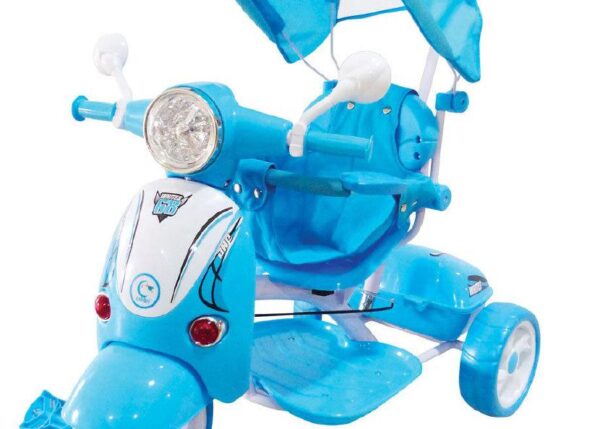TRICICLO SCOOTER BLU