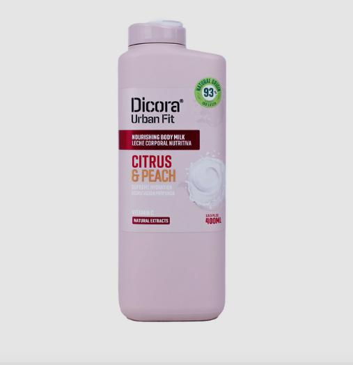 DICORA CREMA CORPO 400 ML VIT.C AGRUMI E PESCA DICORA CREMA CORPO 400 ML VIT.C AGRUMI E PESCA