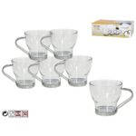 TAZZA DA TE' X6 VETRO 170 ML L2506/BH6A