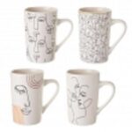 TAZZA MUG 370 CC 4/M CERAMICA 11,50 X 8 X 12 CM ART.803095